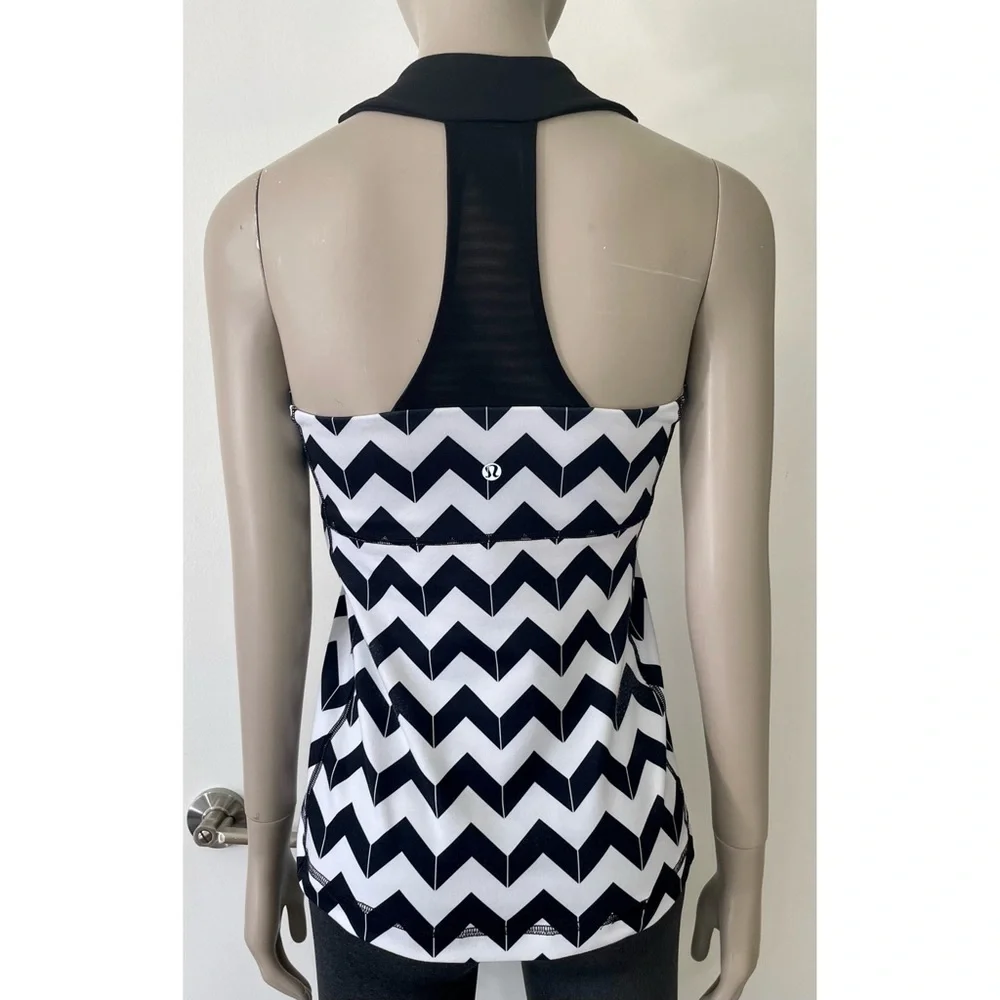 Lululemon Chevron Arrow Scoop Neck Tank